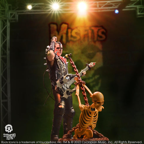 Knucklebonz Misfits Rock Iconz Jerry Only Statue